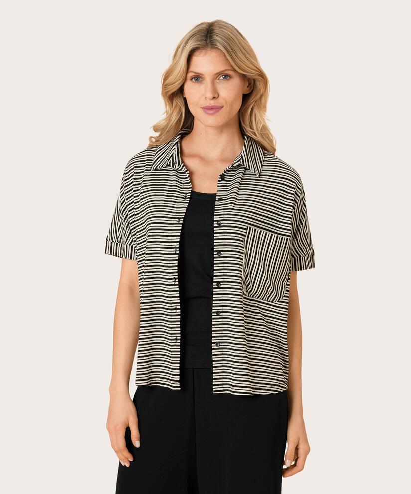 ISENI JERSEY SHIRT, Black