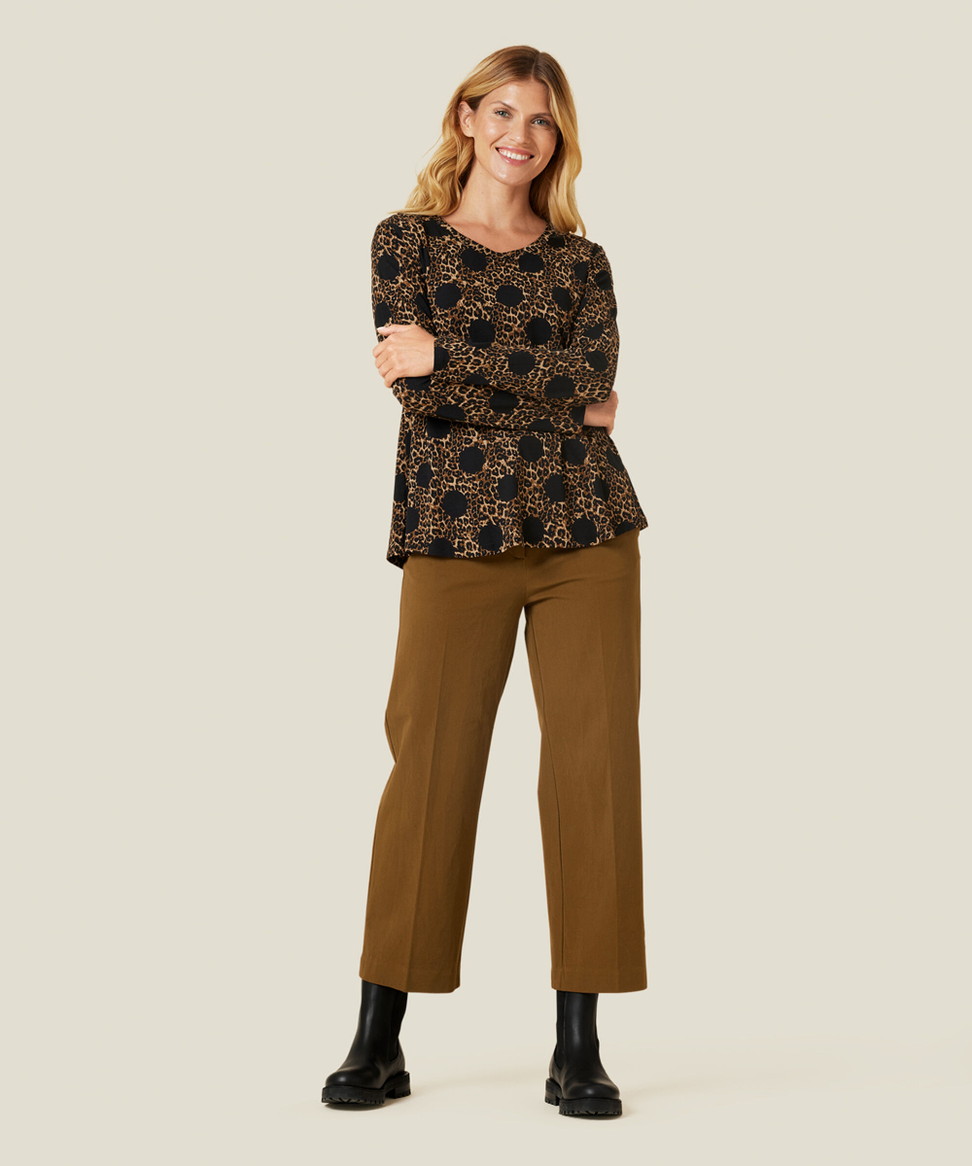 BADISNA JERSEY TOP, Monk's Robe