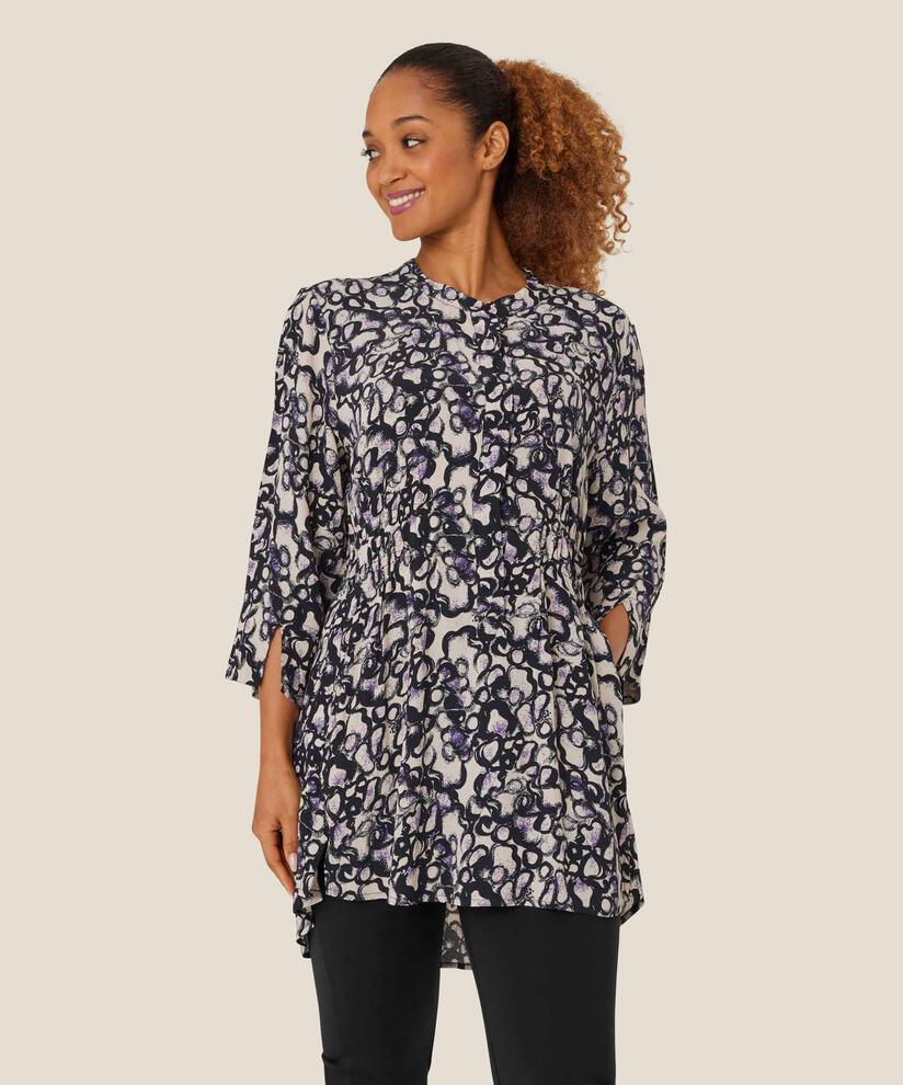 Gaja Tunic, Meadow Violet