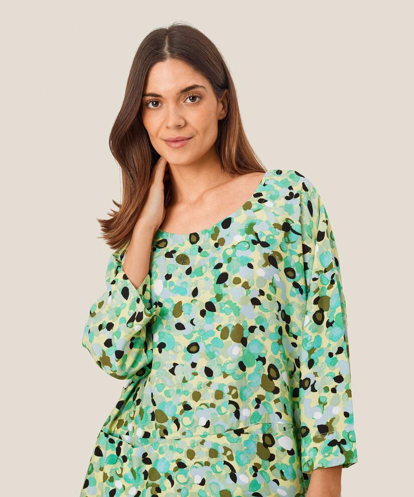 Bramila Blouse, Winter Green
