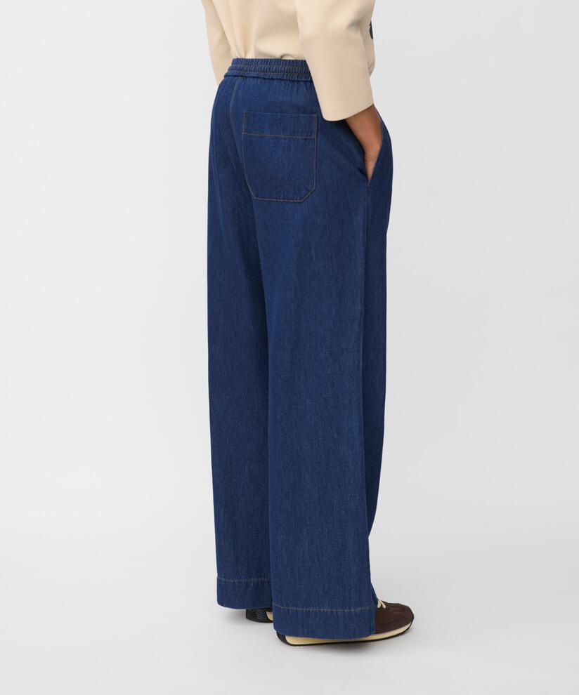 Polyxena Denim Trousers, Dark Denim