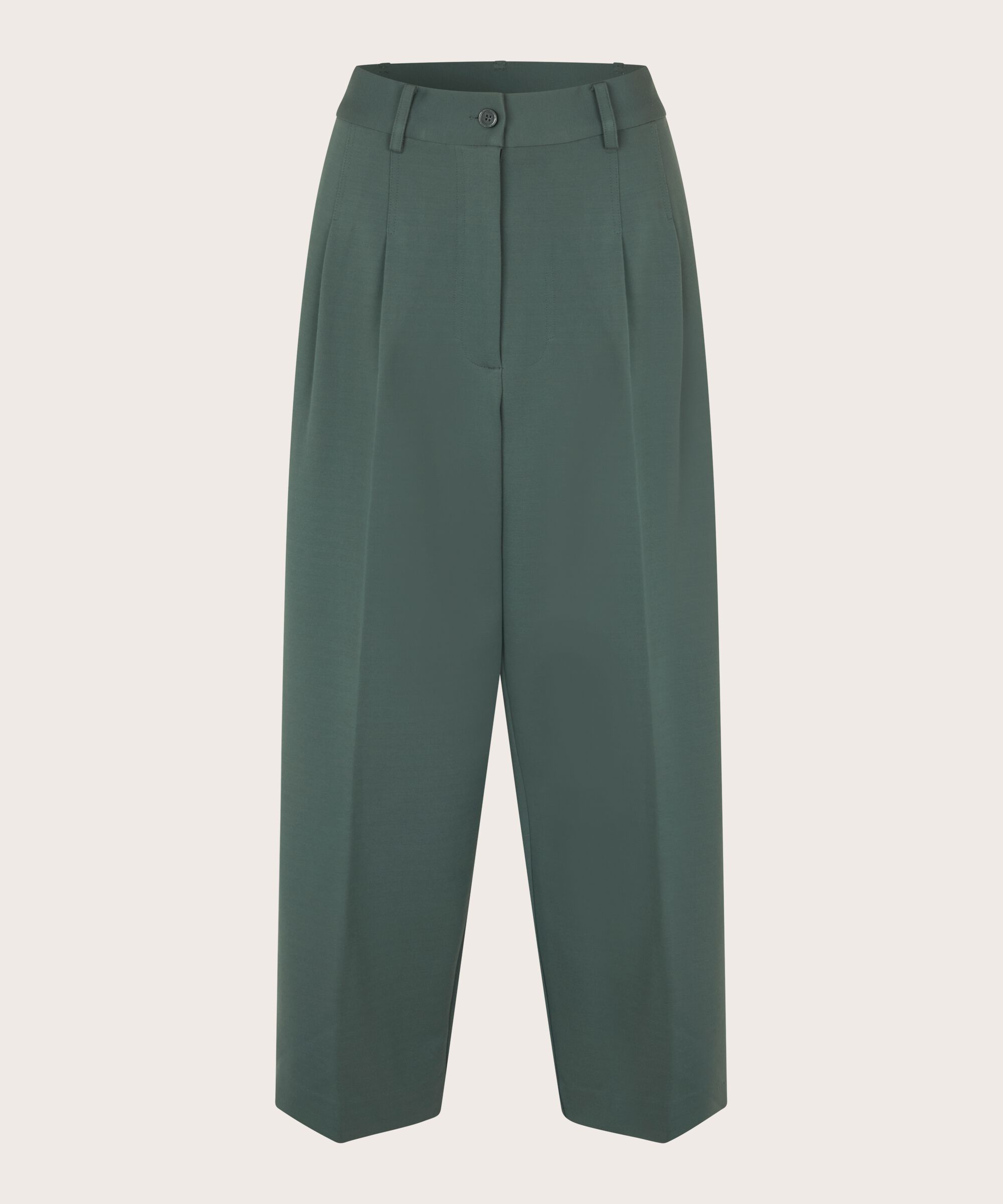 Perlinam JERSEY Trousers, Balsam Green