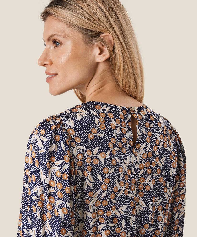 Nukai Dress, Maritime Blue