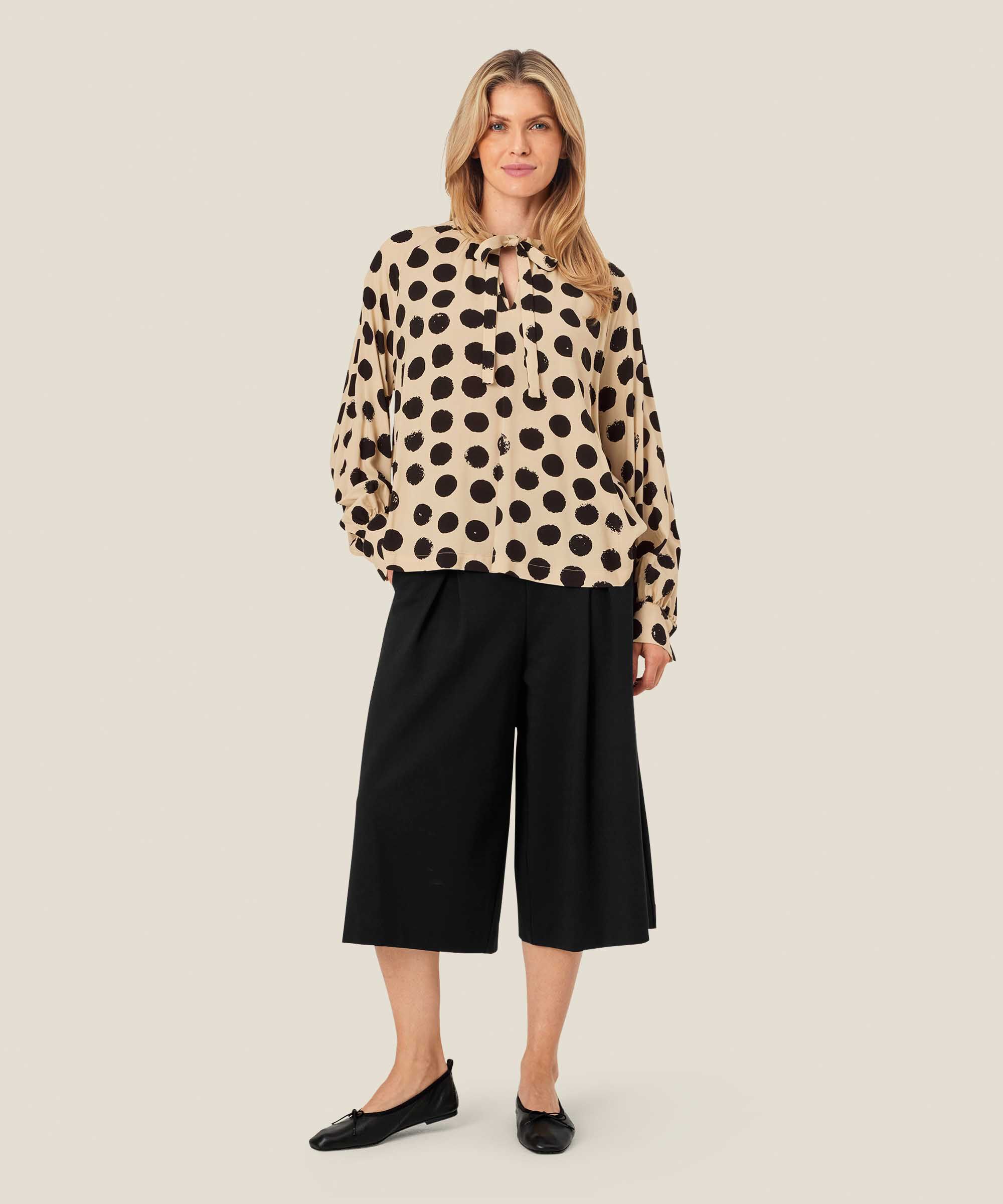 Parmona JERSEY Trousers, Black