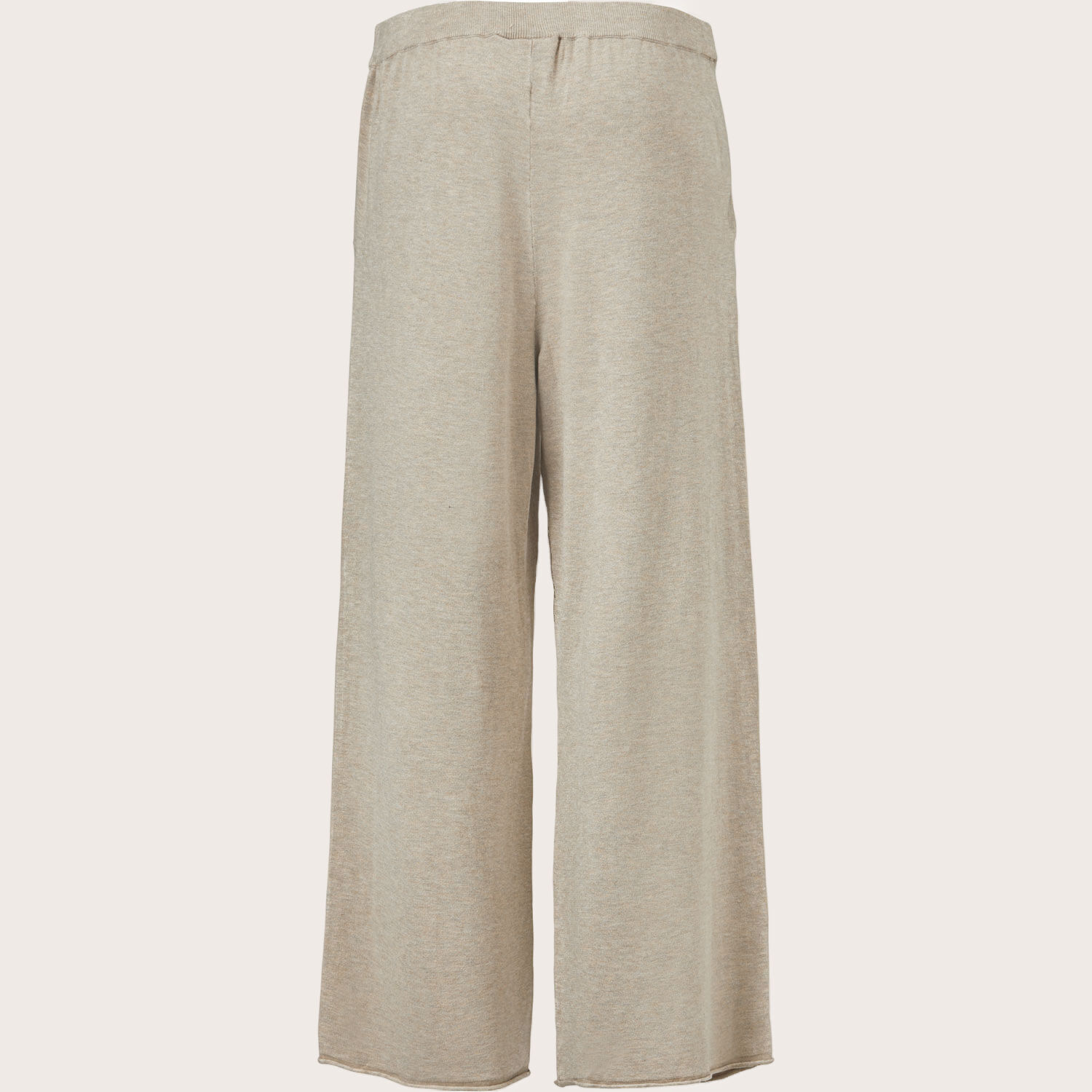PELLA TROUSERS, Beige melange