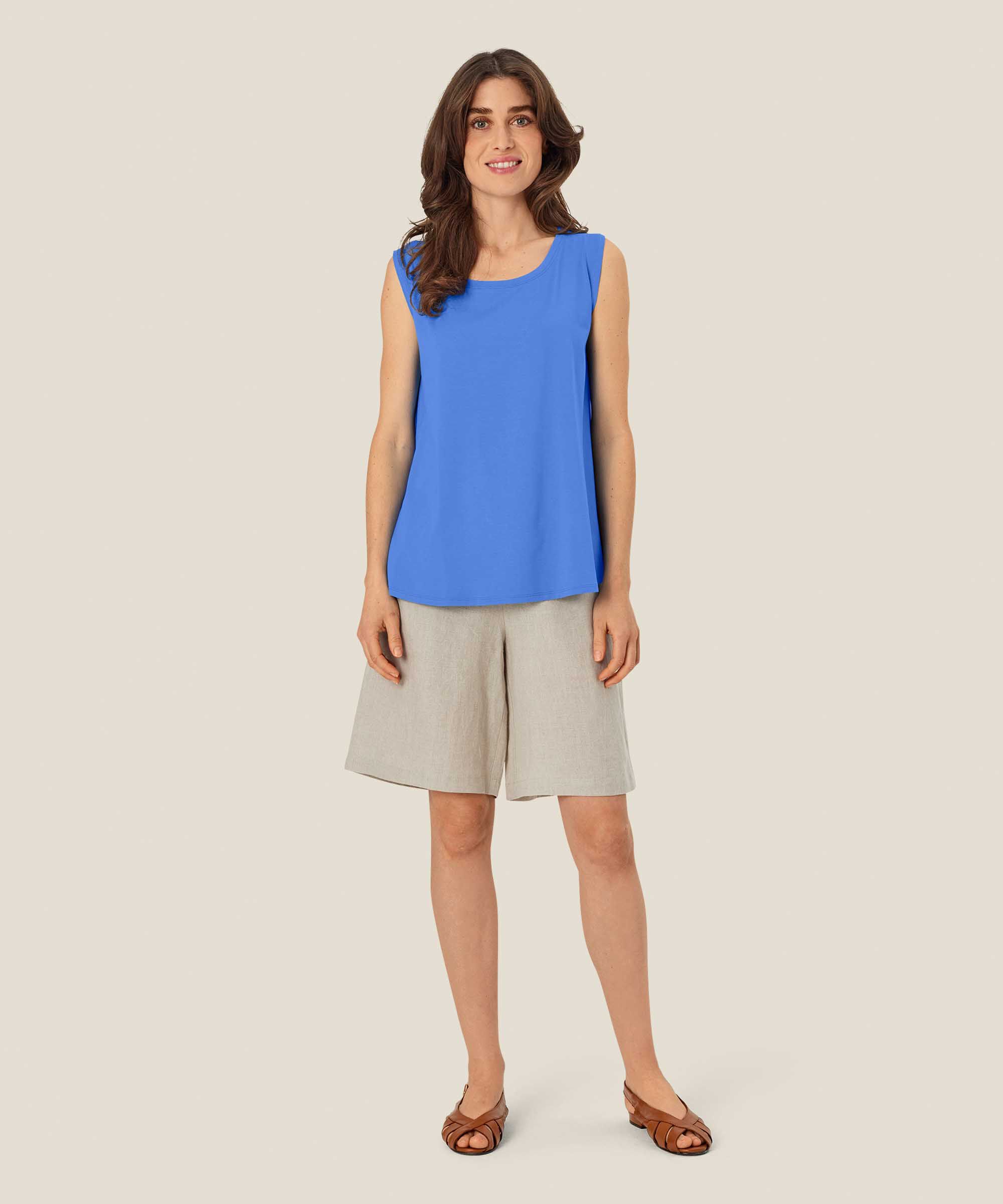 Elisa JERSEY Top, Nebulas Blue