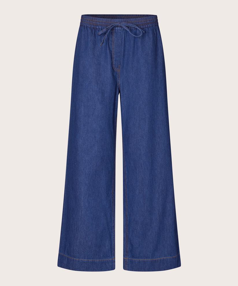 Polyxena Denim Trousers, Dark Denim