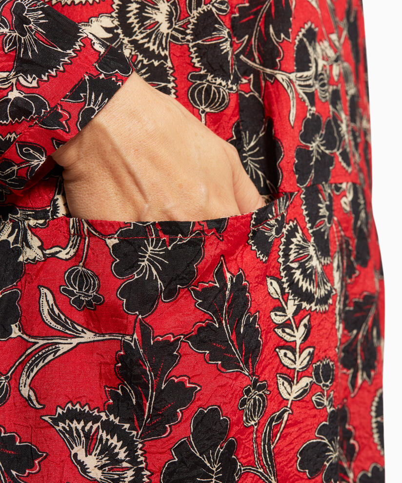 GOLDAS TUNIC, Scarlet Sage