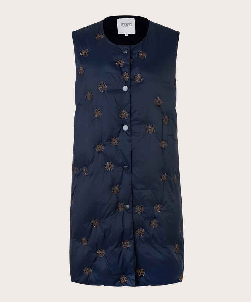 TRINUS DOWN GILET, Navy