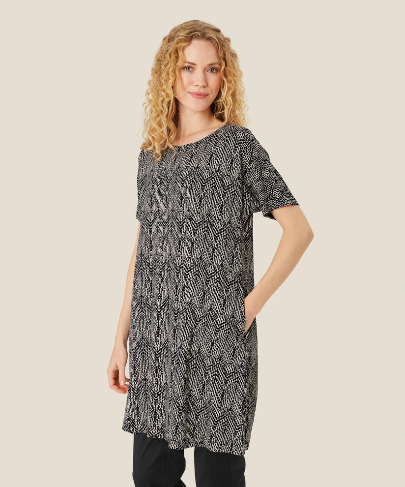 Gertie JERSEY Tunic, Black