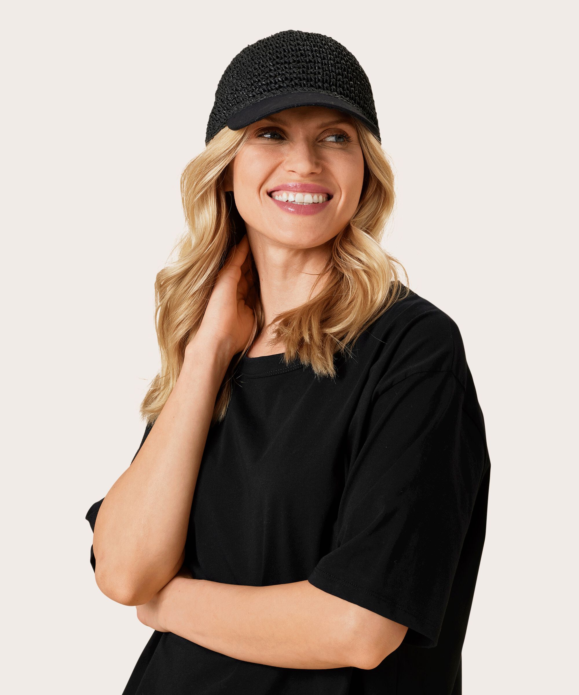 RICAPPA HAT, Black