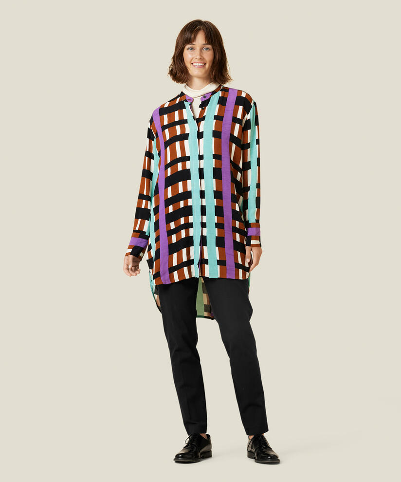 IRIS SHIRT, Sunset Purple