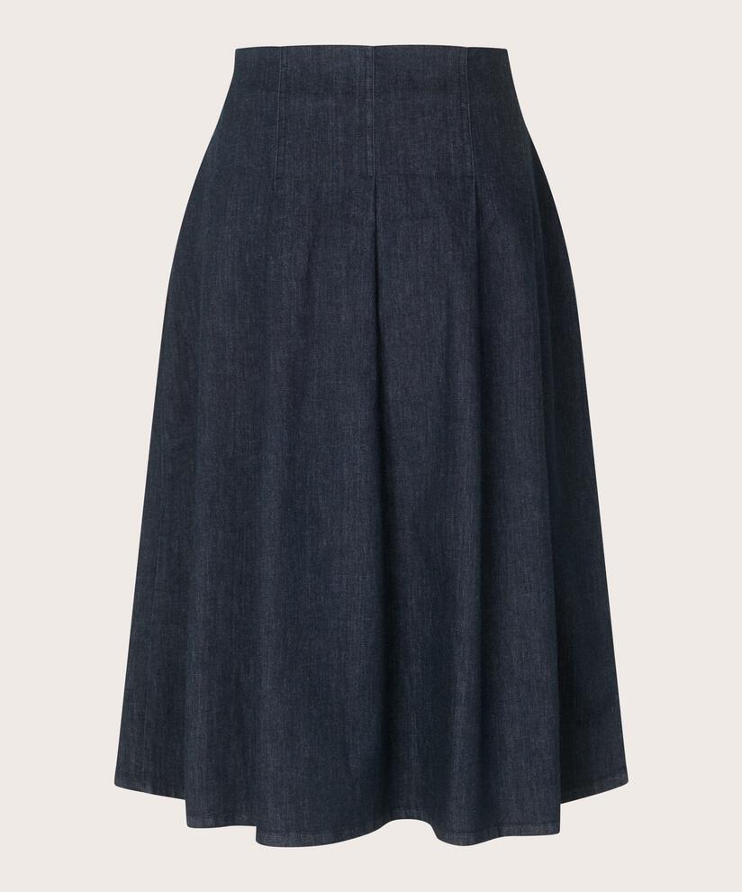 Sabin Skirt, Dark Denim