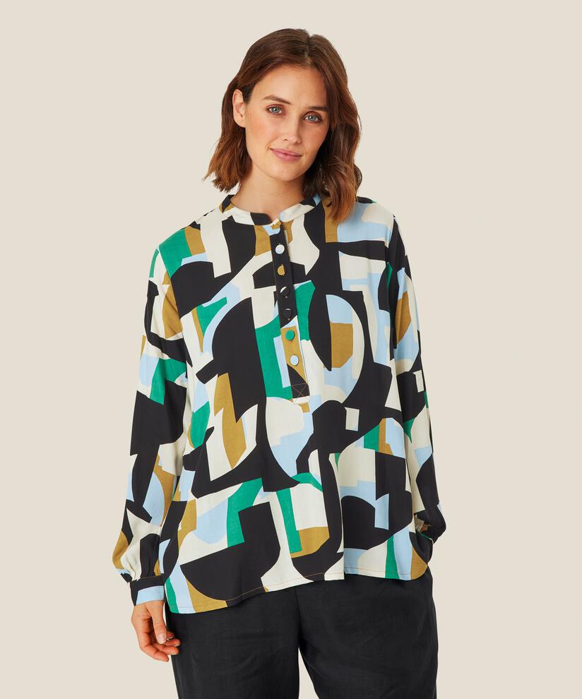 Beneda Blouse, Greenlake