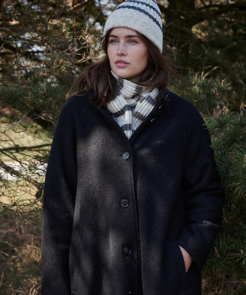 Teresa Wool Coat, Black