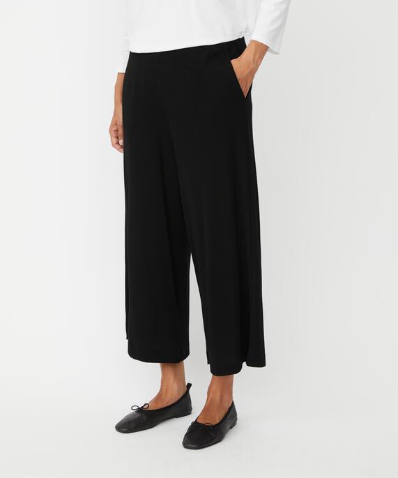 Pryvora JERSEY Trousers, Black