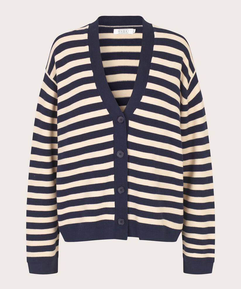 Lavender Cardigan, Maritime Blue