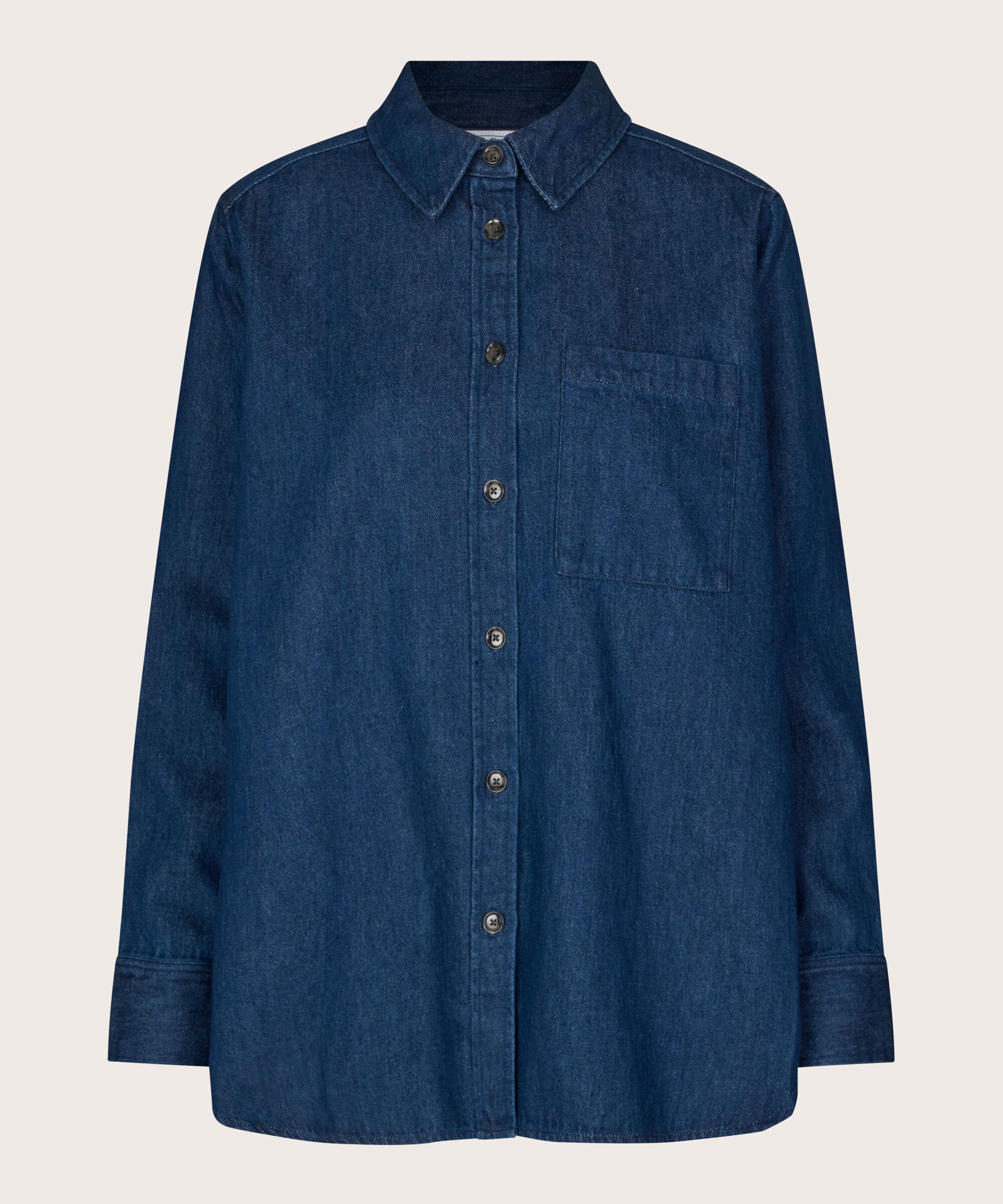 Indiba Shirt, Dark Denim