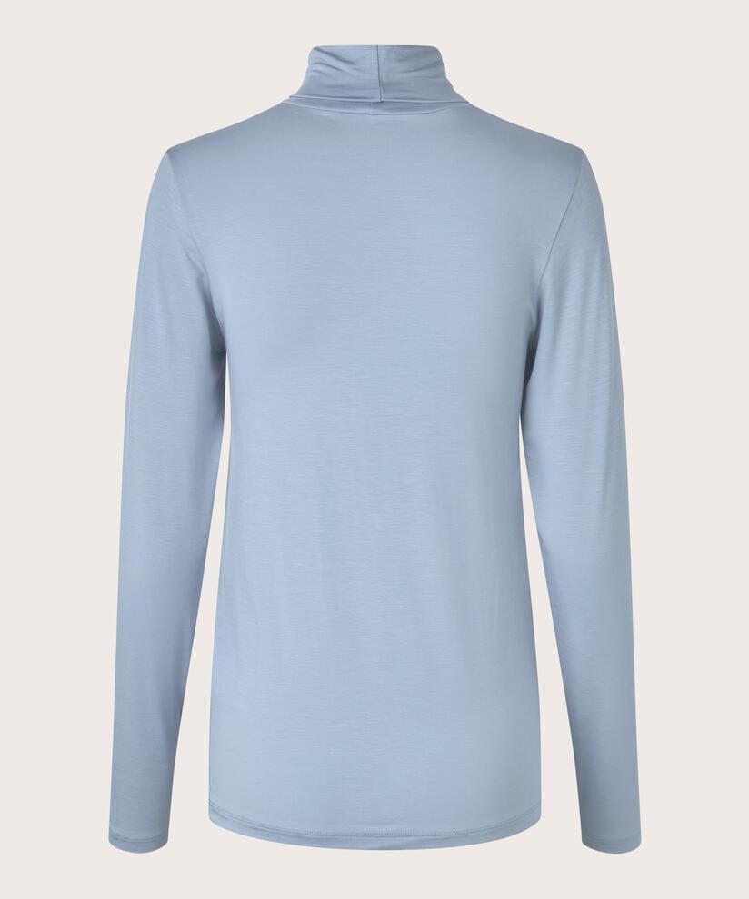 Brooklyn JERSEY Top, Blue Fog
