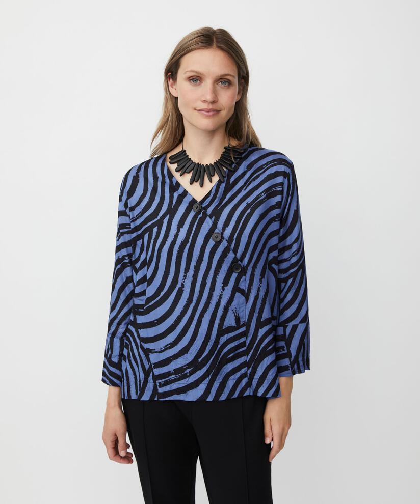 Dubine Blouse, Bijou Blue