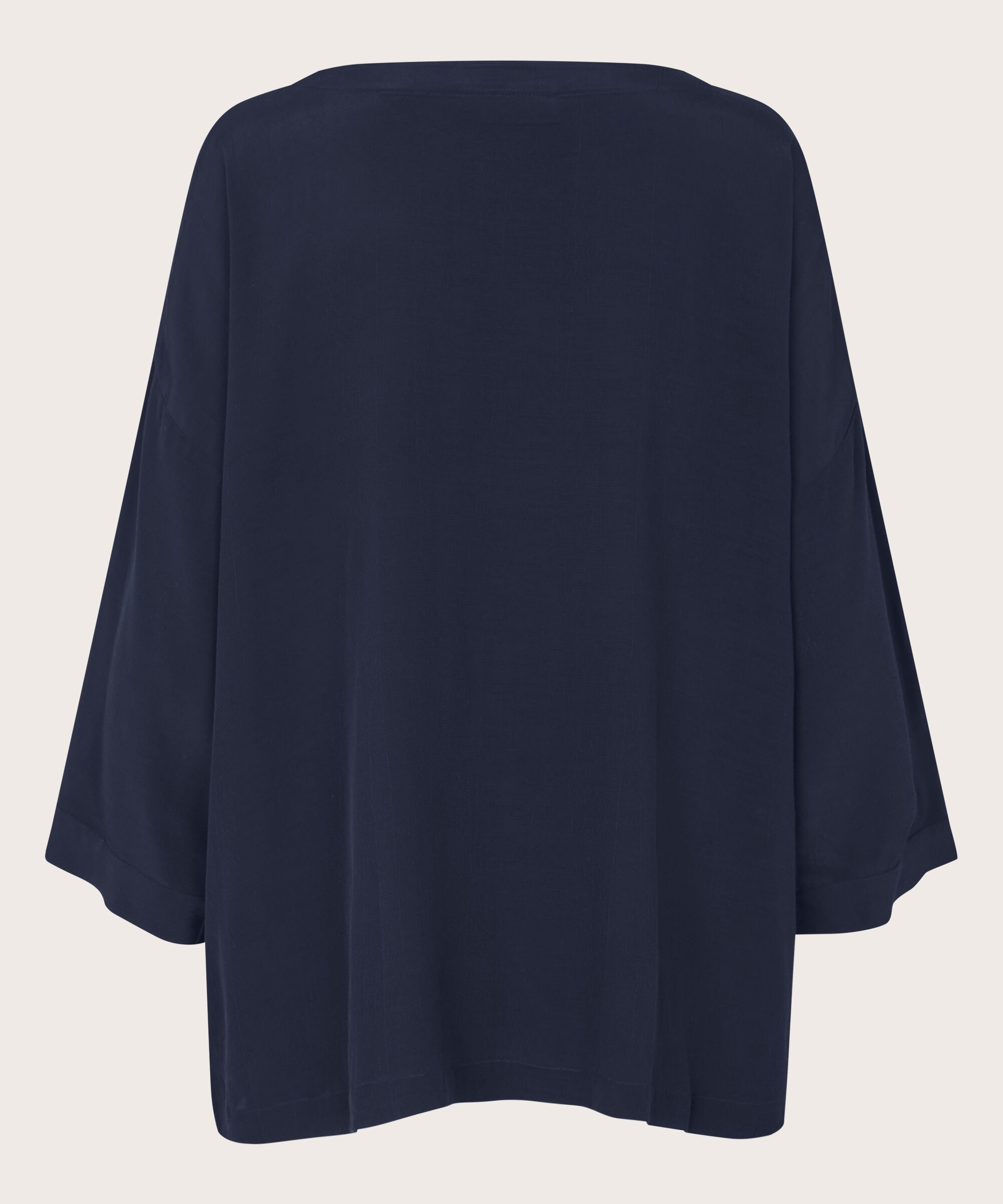 Becca Blouse, Navy Blazer