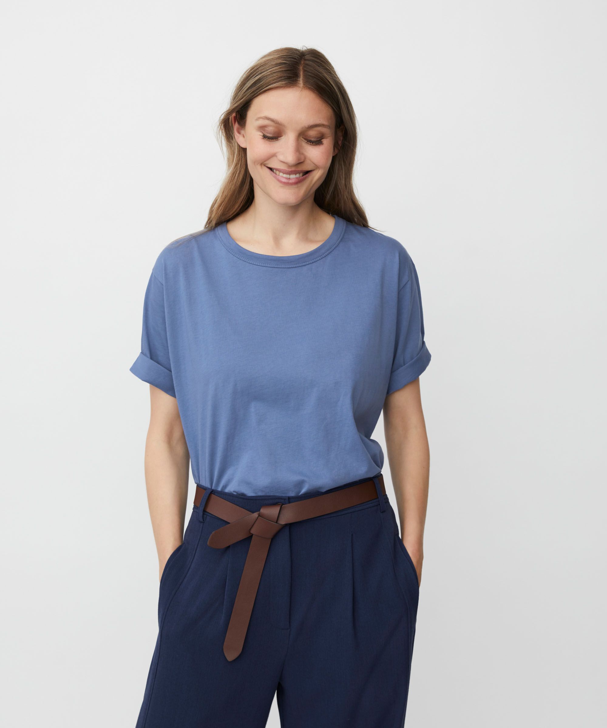 Doreann JERSEY Top, Bijou Blue