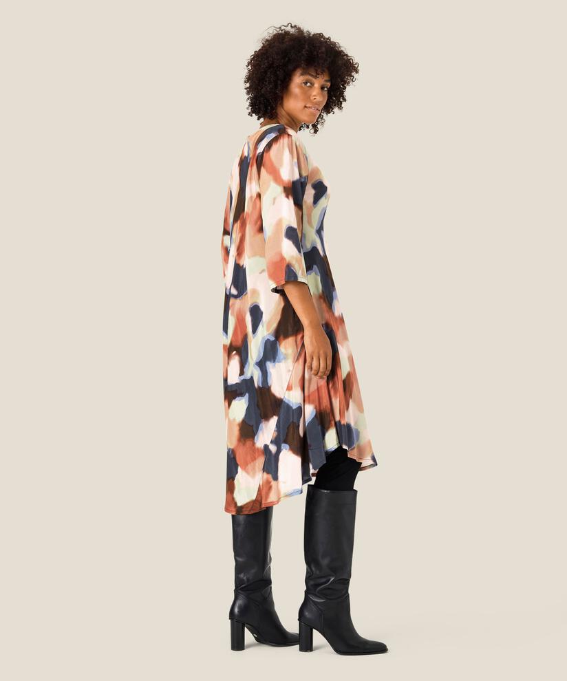 Nora Dress, Rose Smoke