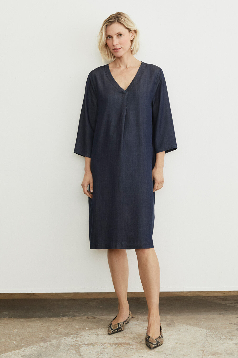 Nodetta Denim Dress - Raw Denim