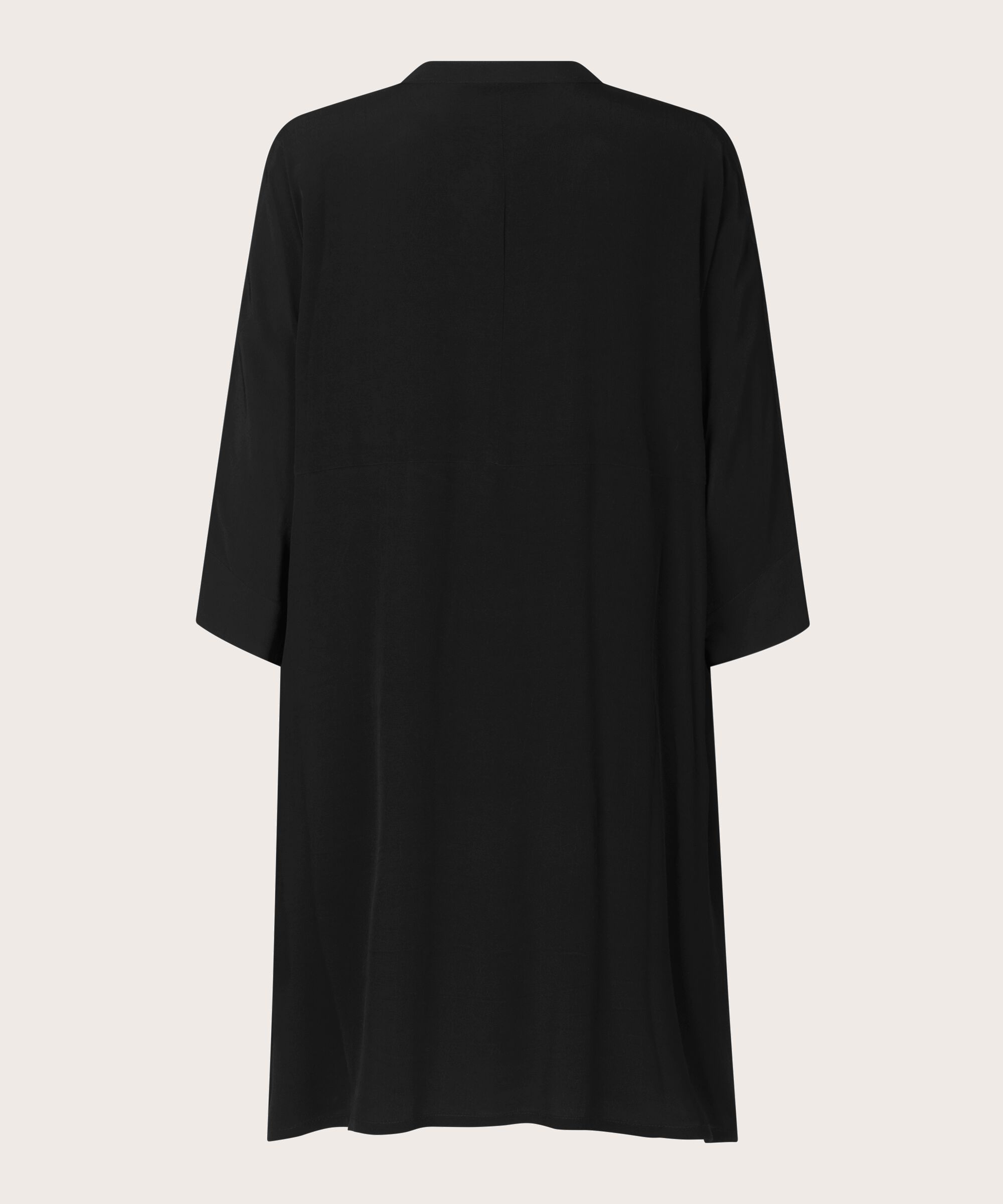 Iosetta Shirt Dress, Black