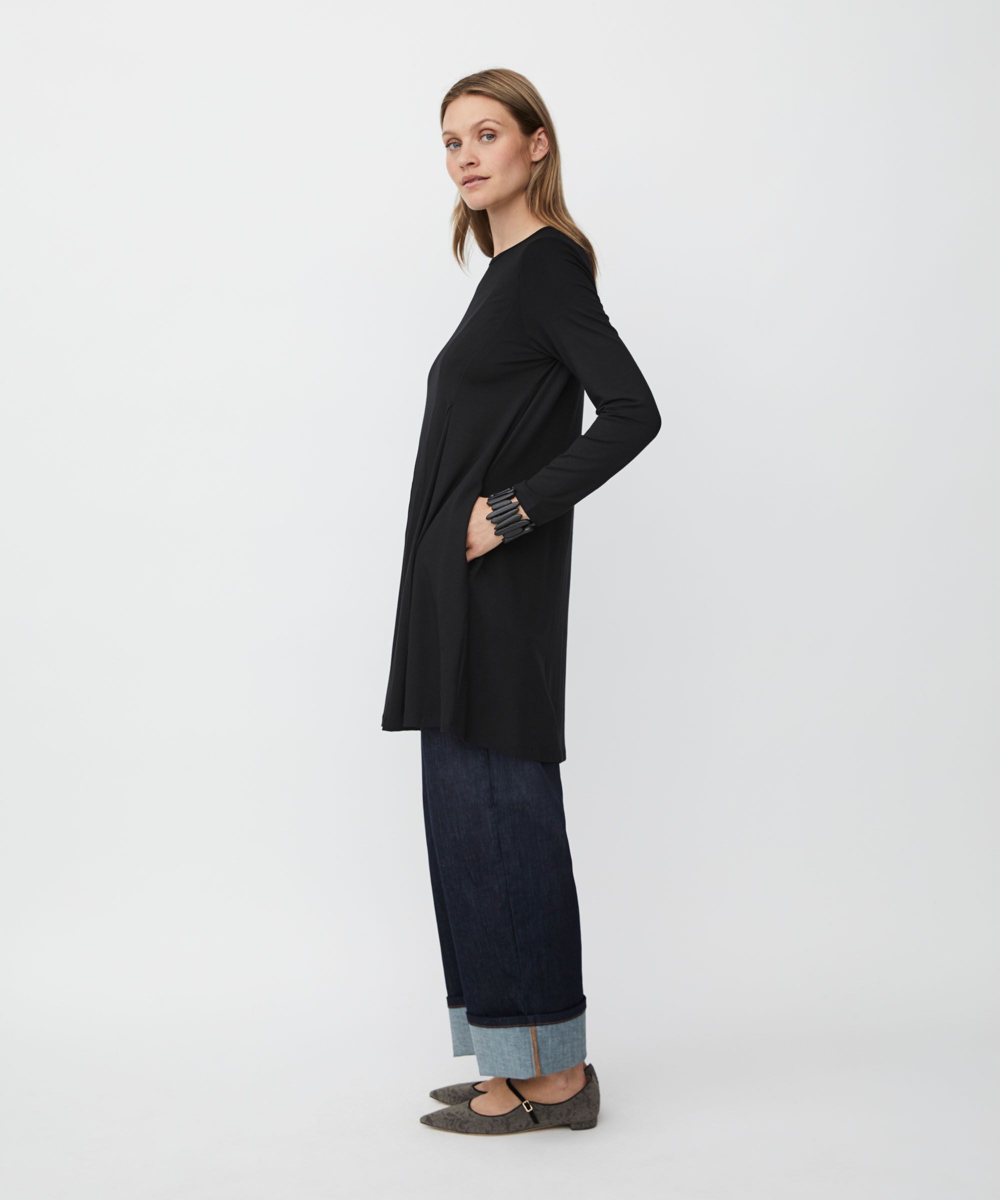 Gevins JERSEY Tunic, Black