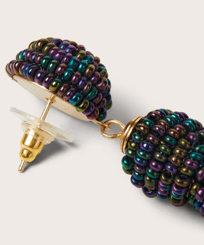 Rachida Earrings, Maritime Blue