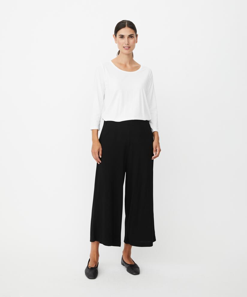 Pryvora JERSEY Trousers, Black