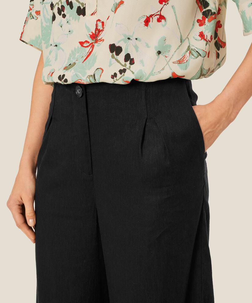 Parmone Trousers, Black