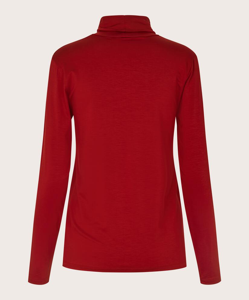 Brooklyn JERSEY Top, Red Dahlia
