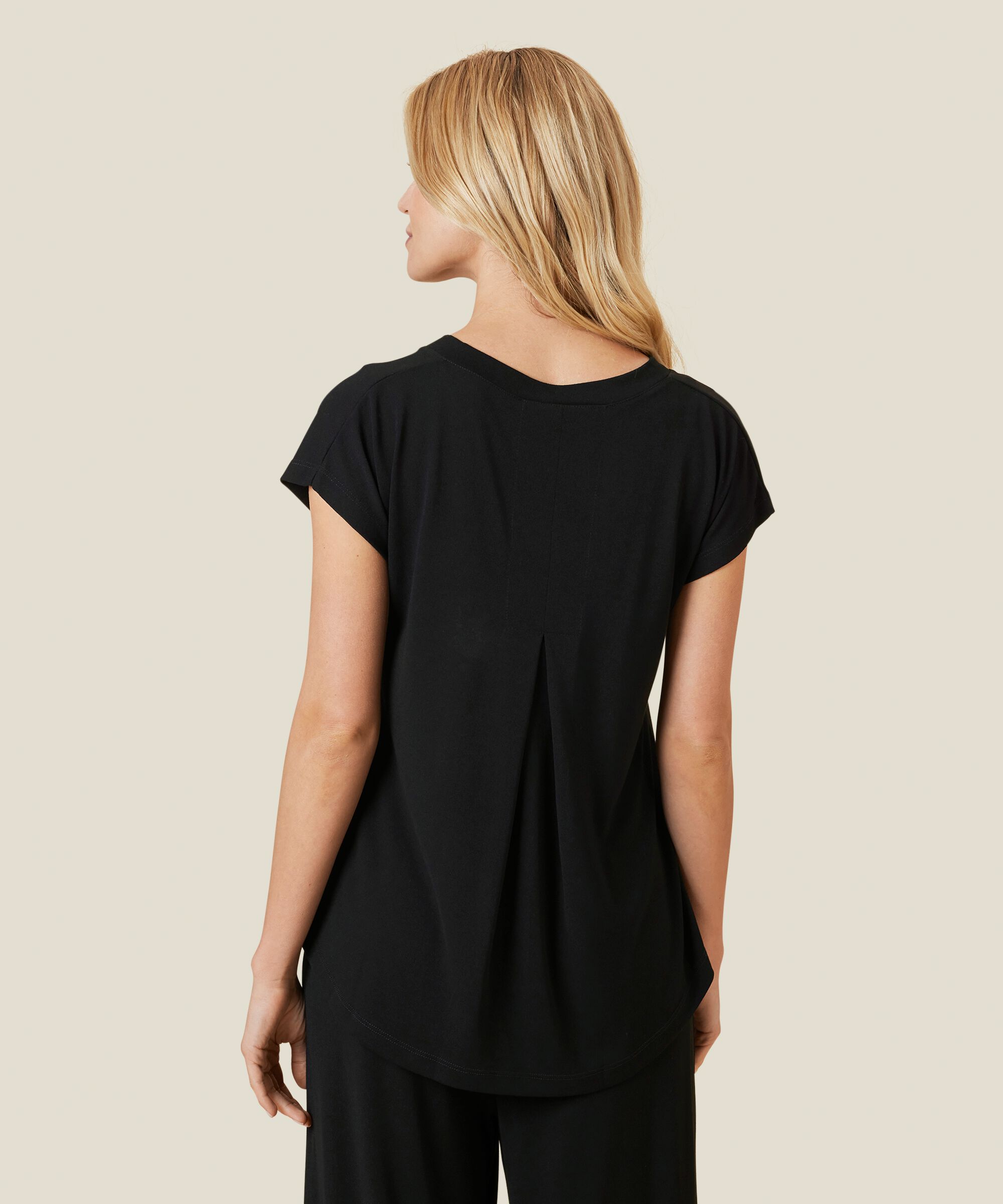 Efa JERSEY Top, Black