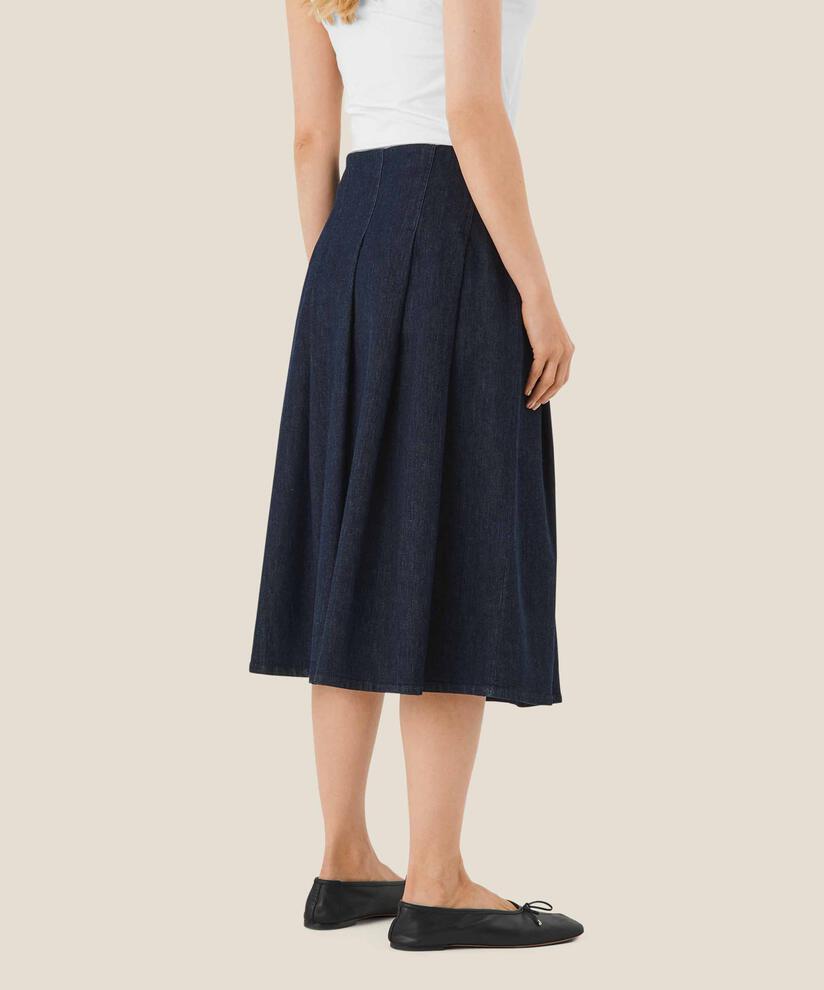 Sabin Skirt, Dark Denim