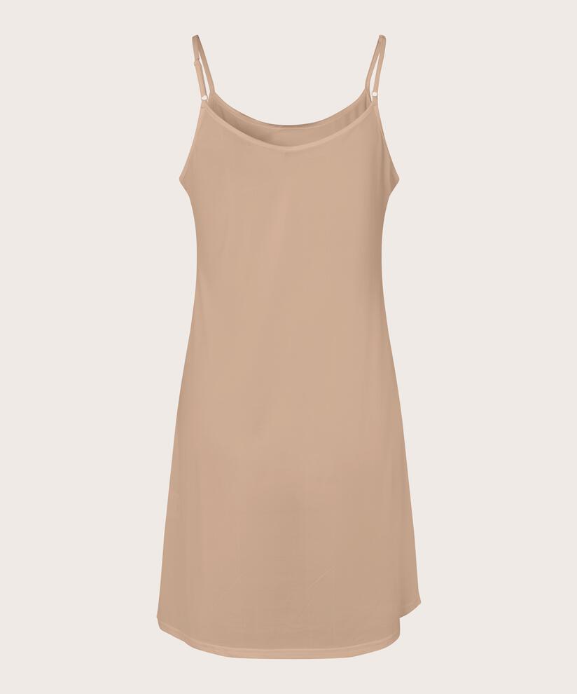 Helle Jersey Slip Dress, Natural
