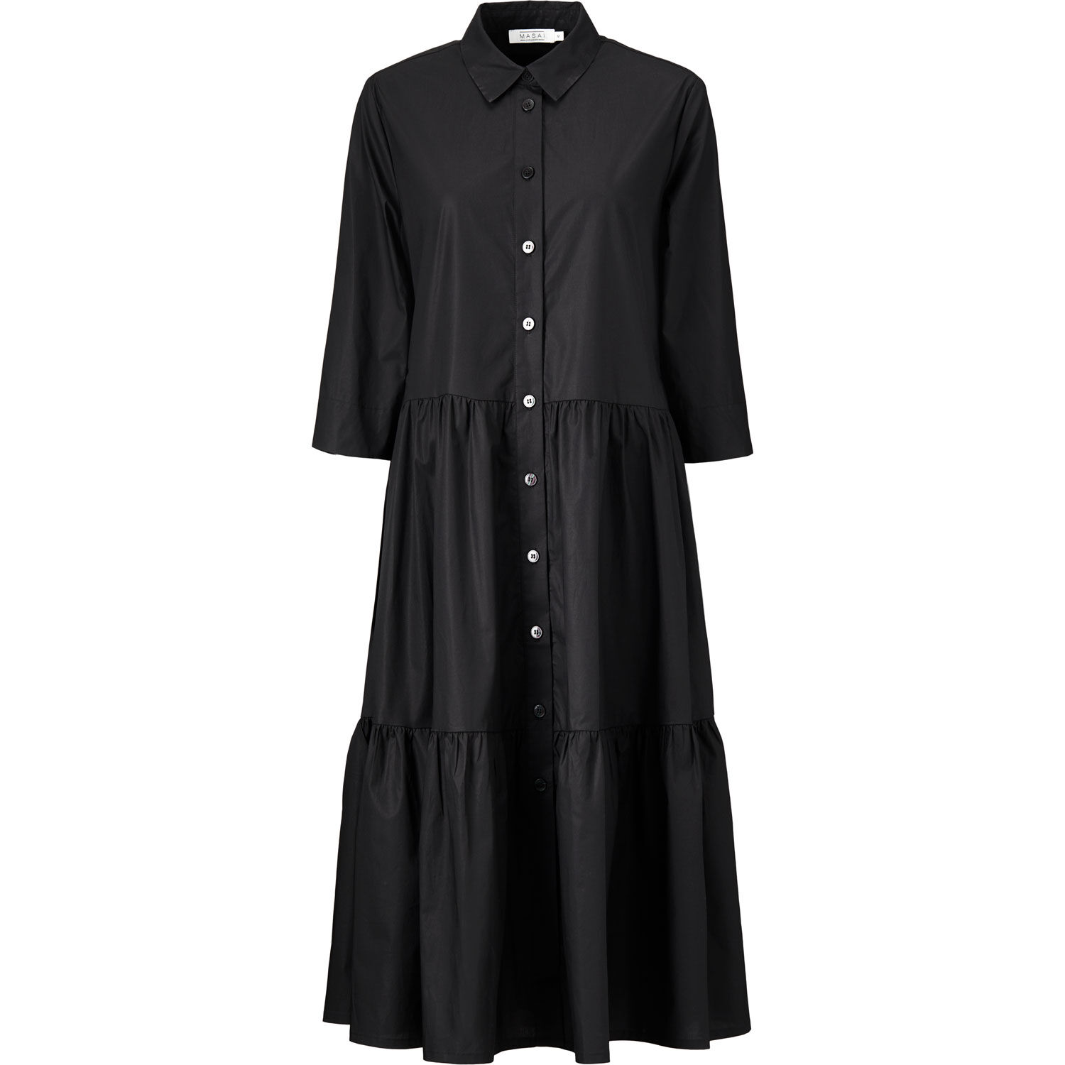 NYDILLA SHIRT DRESS, Black