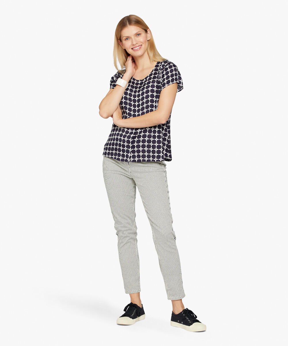 PENNY REGULAR TROUSERS, Whitecap