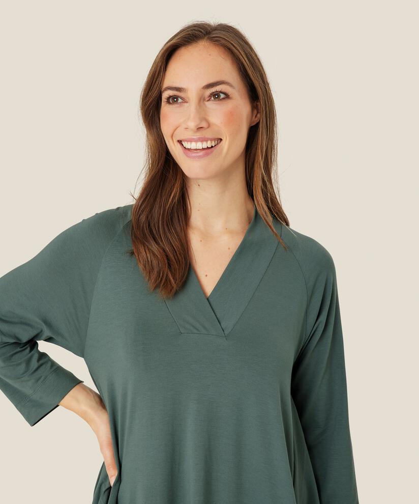 Gritta JERSEY Tunic, Balsam Green