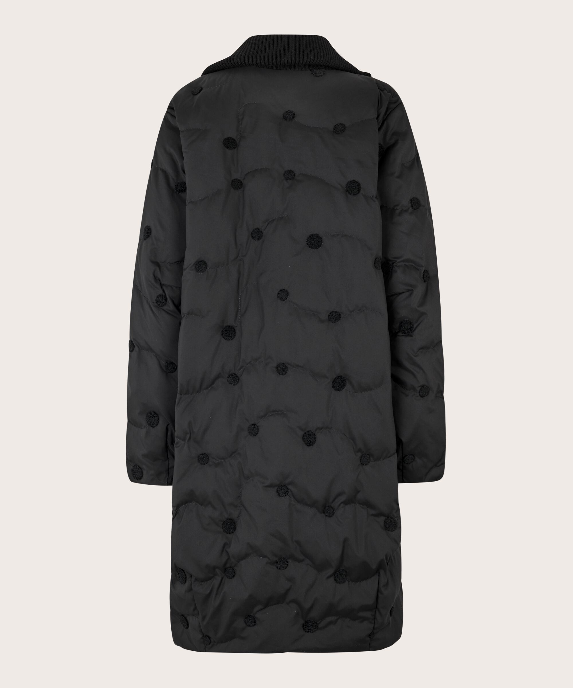 Tahila Down Coat, Black