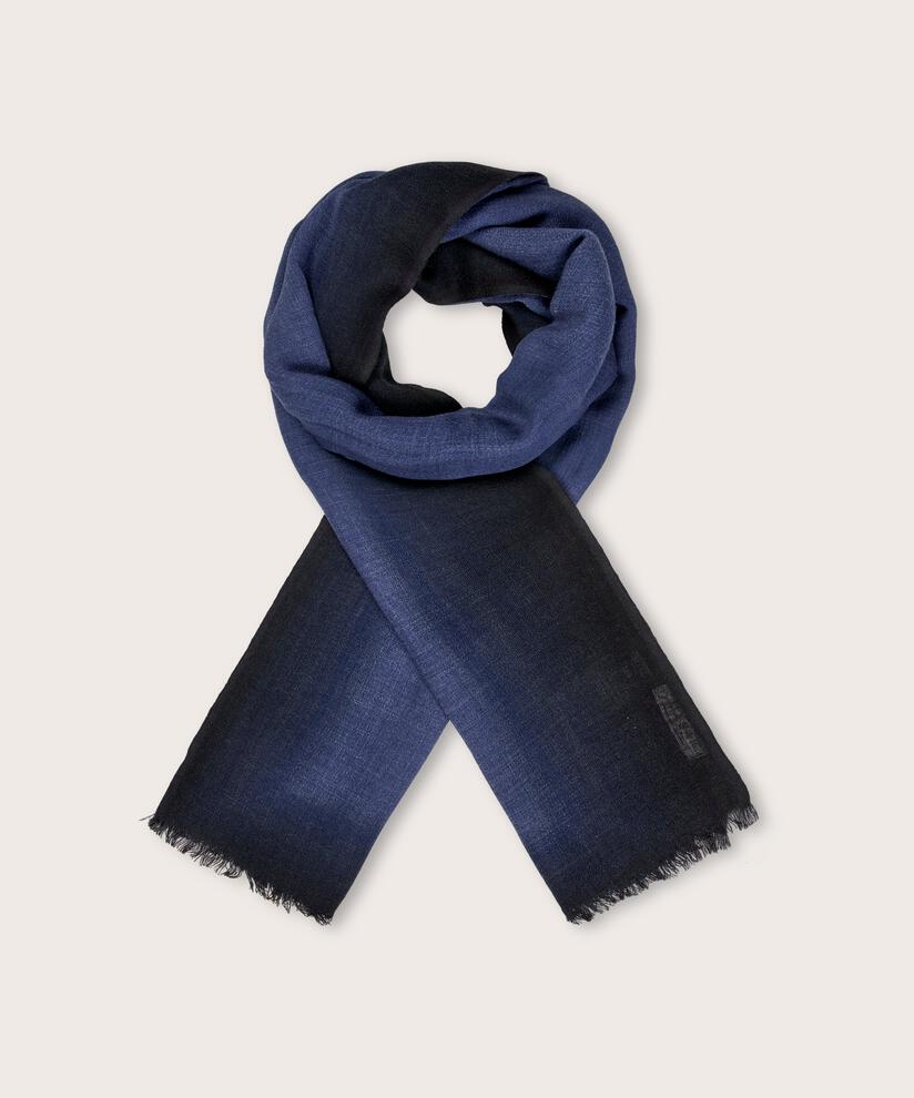 Amarani Wool Scarf, Bijou Blue