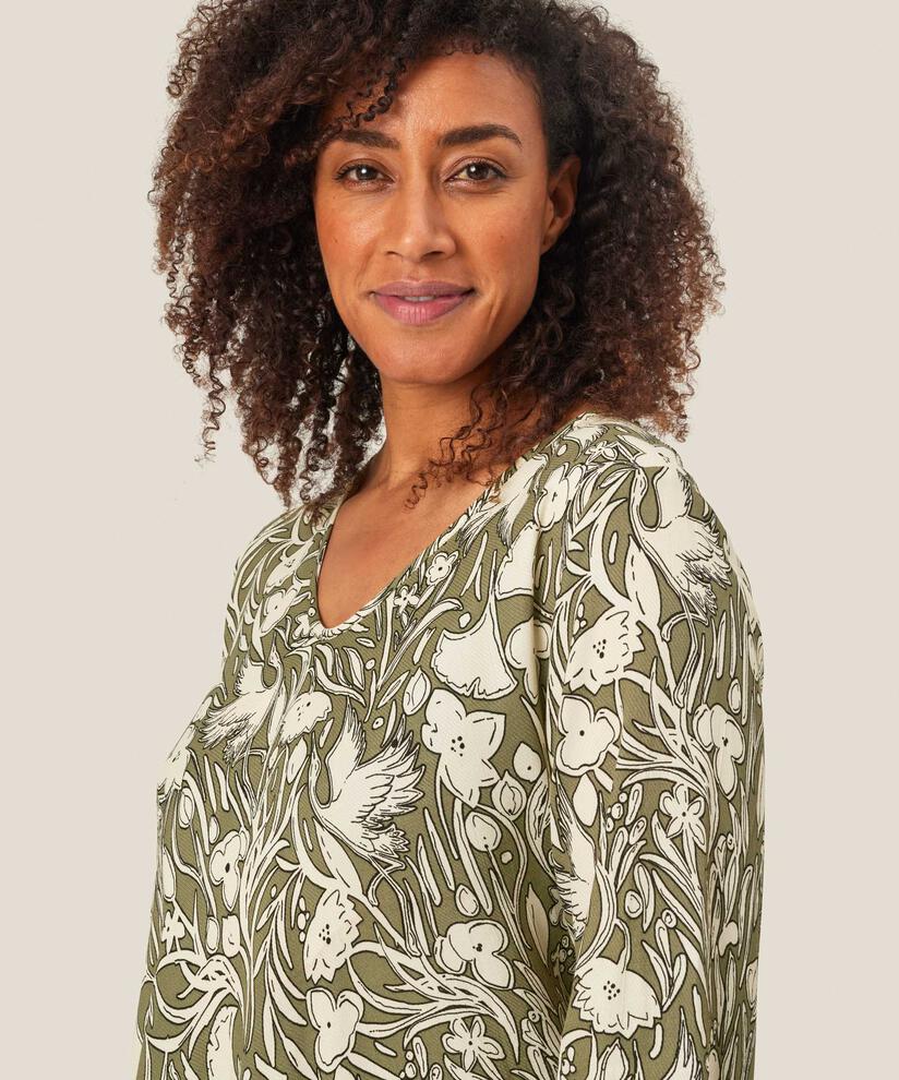 Kata Blouse, D. Lichen Green