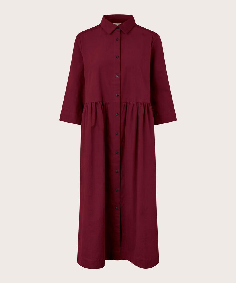 Nynisla Shirt Dress, Tawny Port