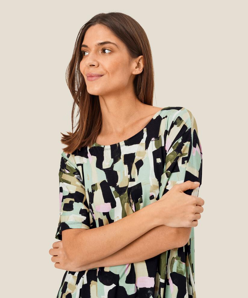 Gertie JERSEY Tunic, Frosty Green