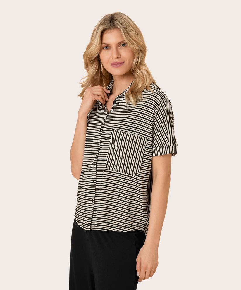 ISENI JERSEY SHIRT, Black