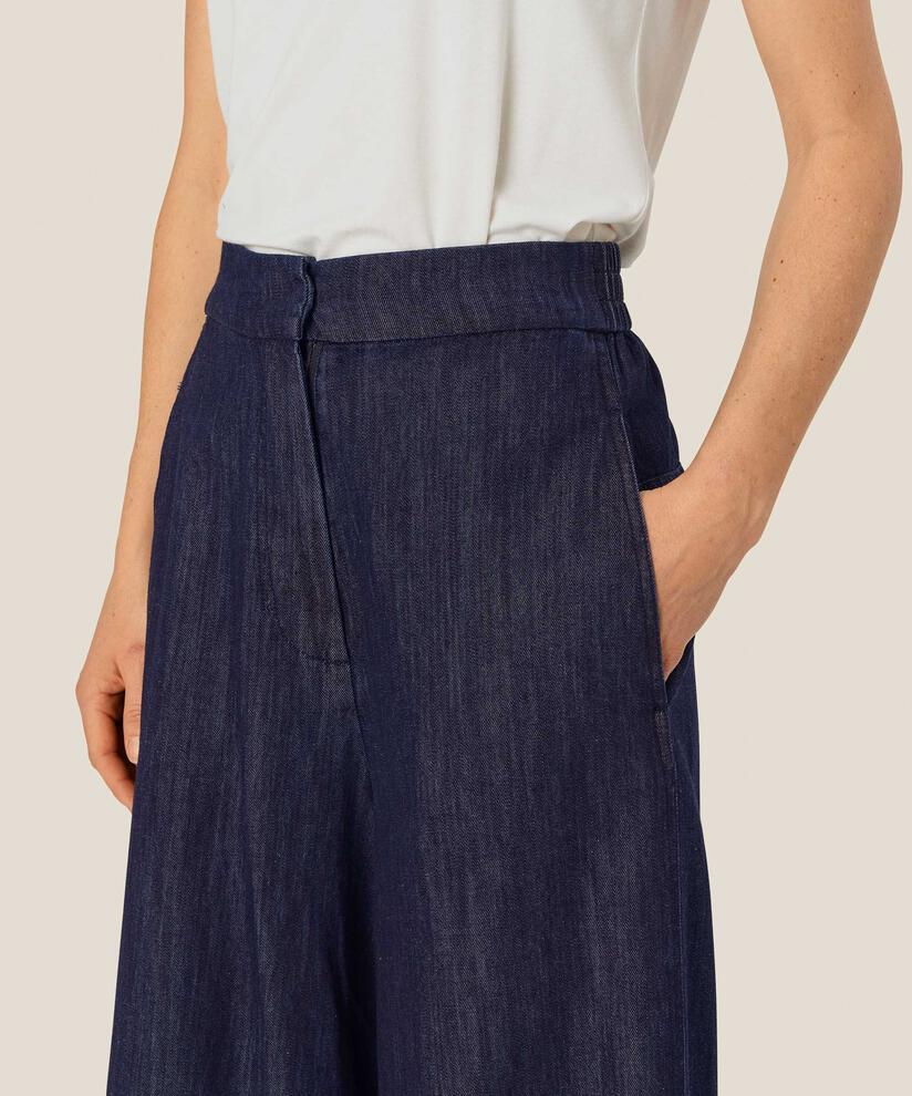 Portia Denim Trousers, Dark Denim