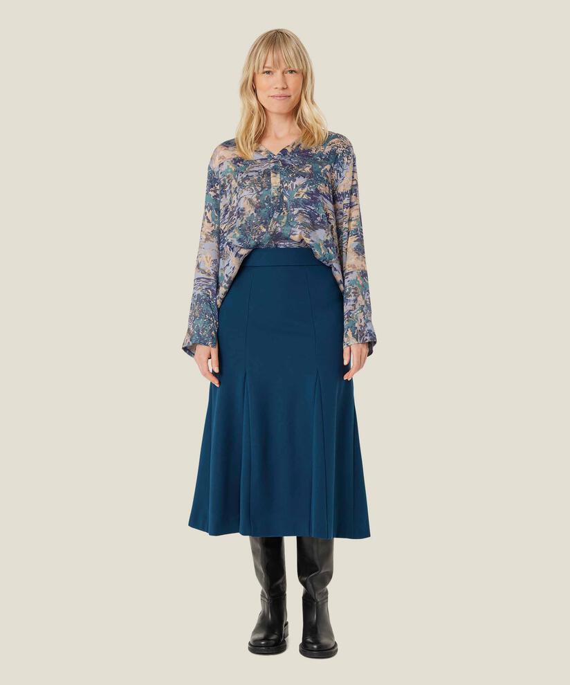 Seung JERSEY Skirt, Moonlit Ocean