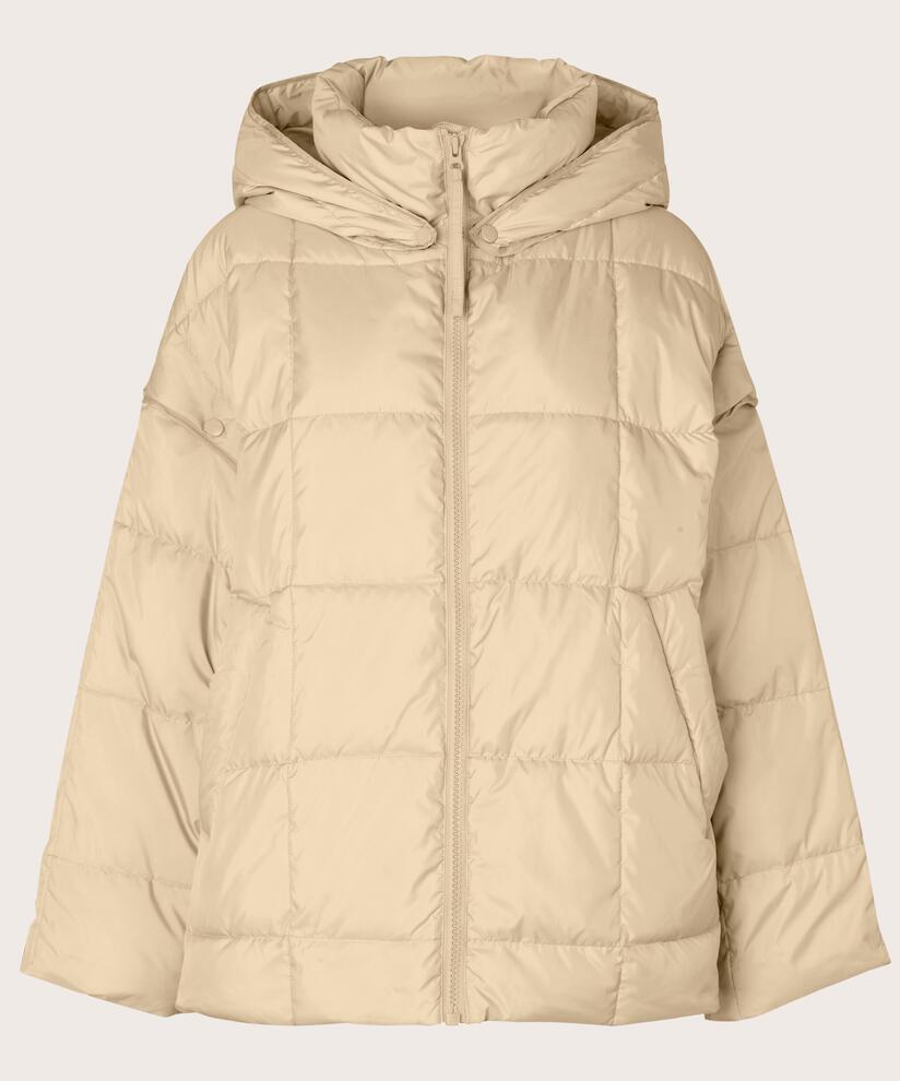 Tabiha Down Jacket, Pale Khaki