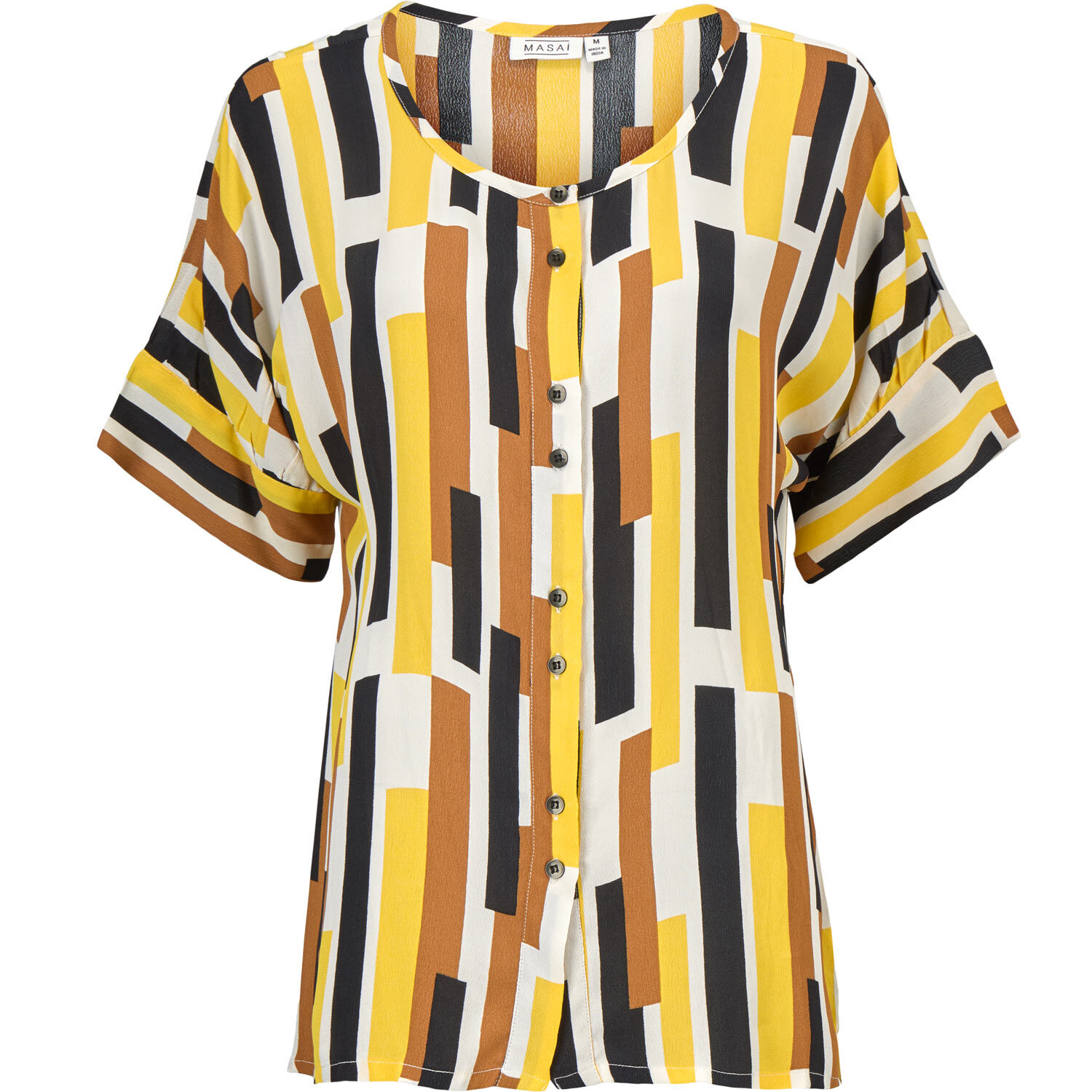 Iesha SHIRT, Cream gold